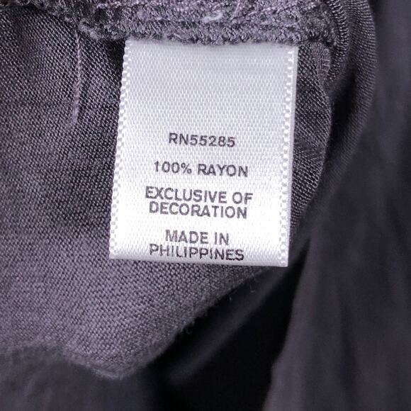 Express Womens Blouse Purple Jeweled Sleeveless Flowy Tank Small - Picture 7 of 12